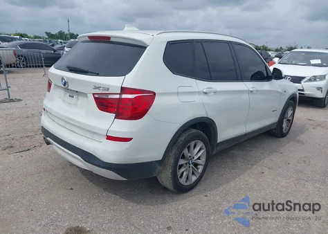 2017 BMW X3 xDrive28I из США, поврежденный, VIN 5UXWX9C38H0T23514